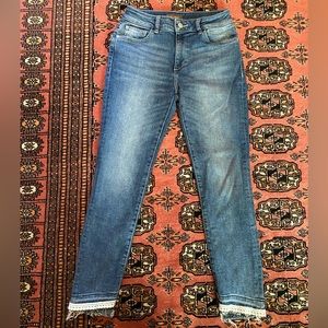 DL1961 Lace Mid Rise Jeans
